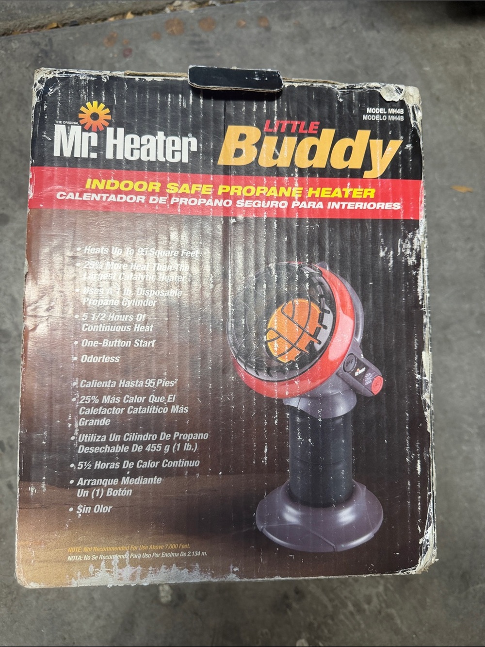 Little Buddy Indoor Safe Propane Heater - Red